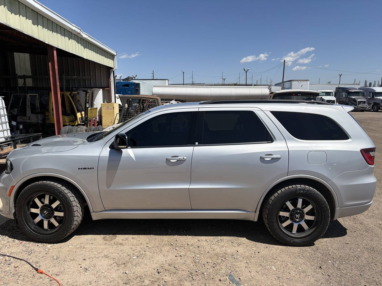 Sacred Customs window tint work.