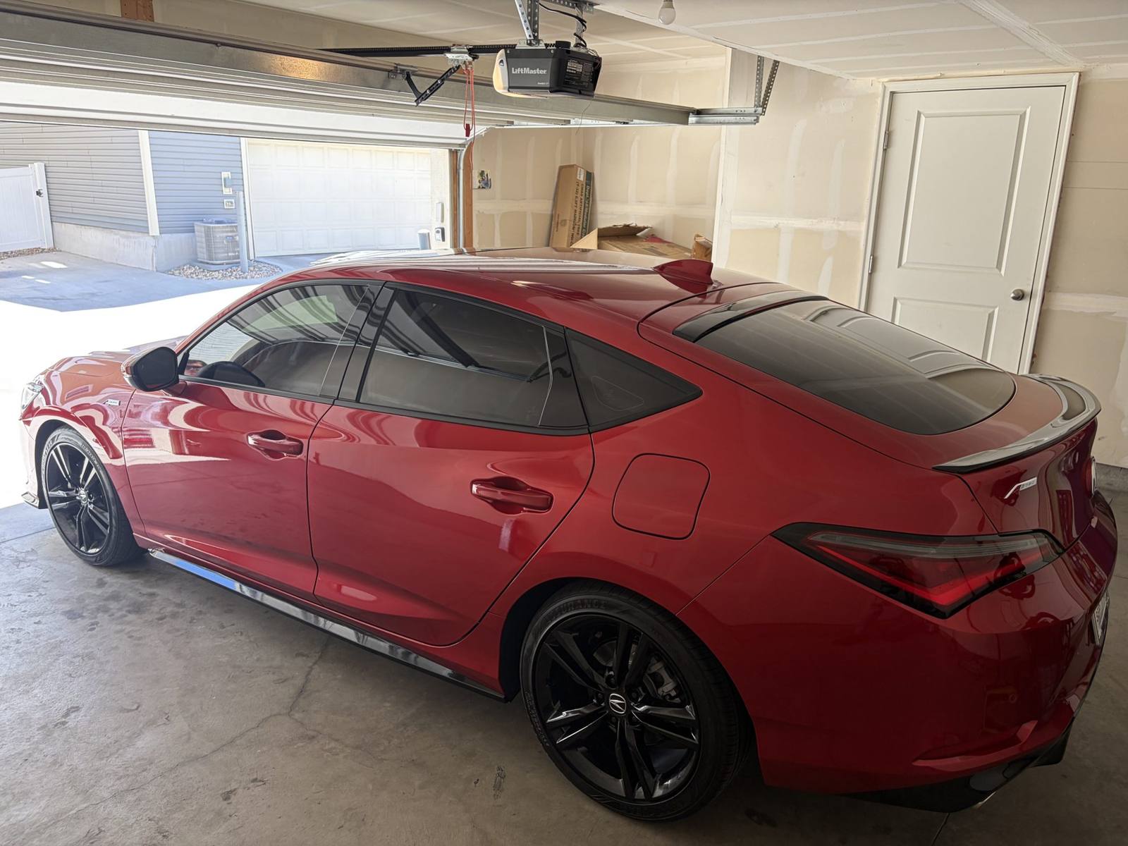 Sacred Customs window tint work.