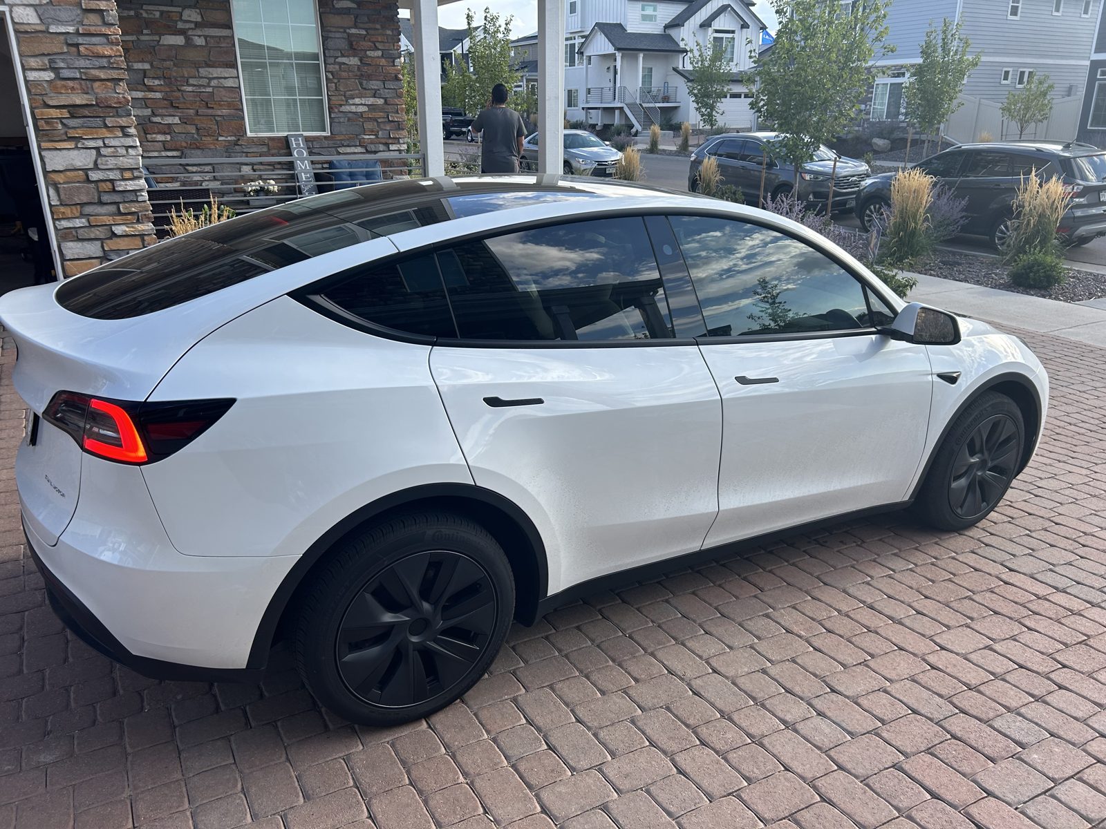 Sacred Customs window tint work.